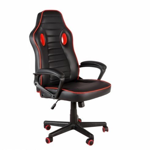 Кресло MF-3041 Black+red